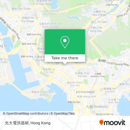 光大電供器材 map