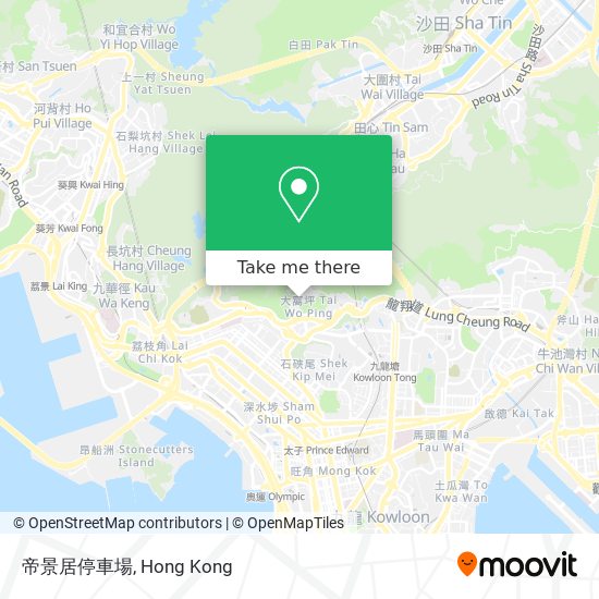 帝景居停車場 map