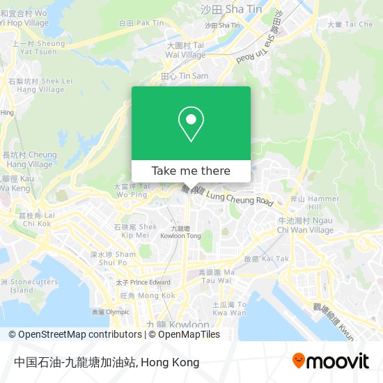 中国石油-九龍塘加油站 map