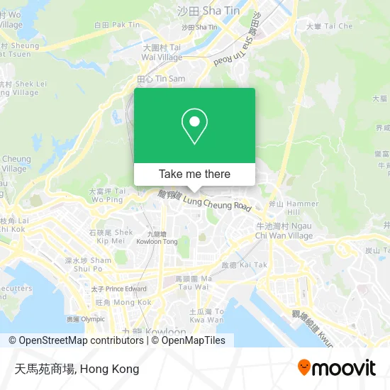 天馬苑商場地圖