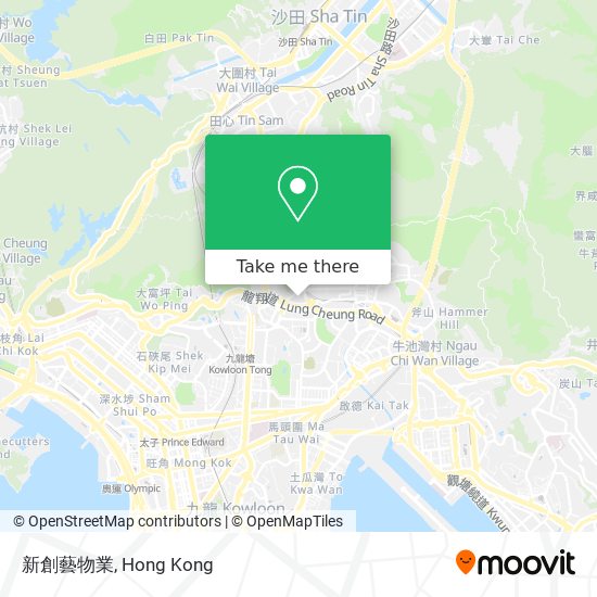 新創藝物業 map