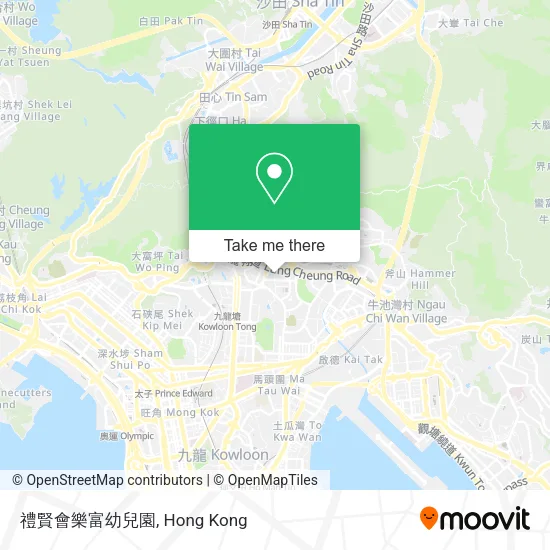 禮賢會樂富幼兒園 map