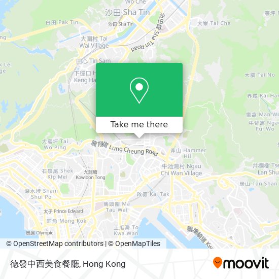 德發中西美食餐廳 map