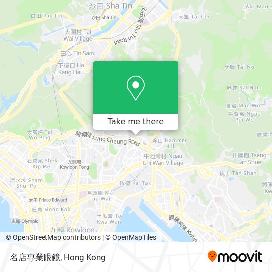 名店專業眼鏡 map