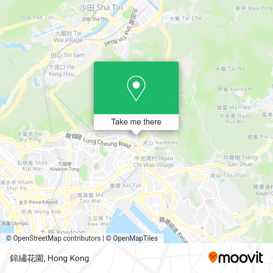 錦繡花園 map