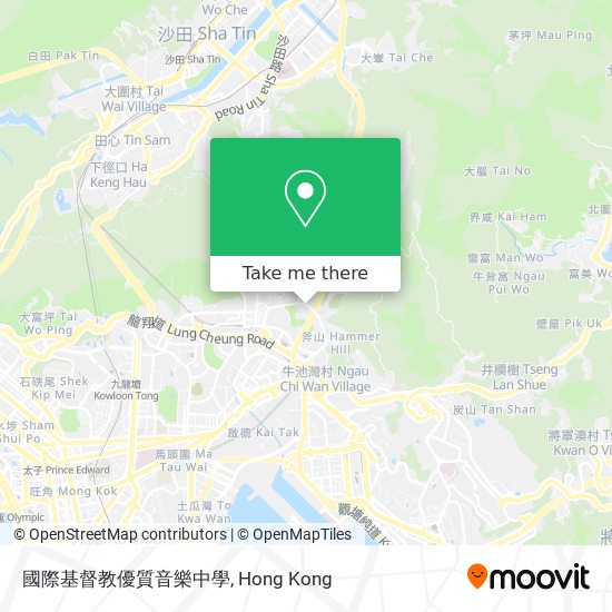 國際基督教優質音樂中學 map
