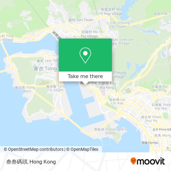 叁叁碼頭 map