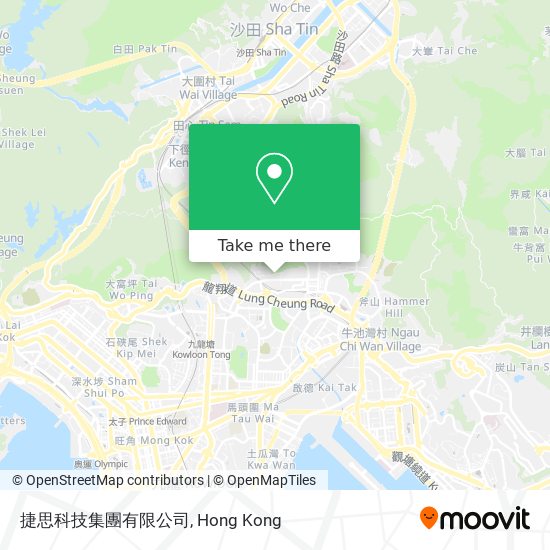 捷思科技集團有限公司 map