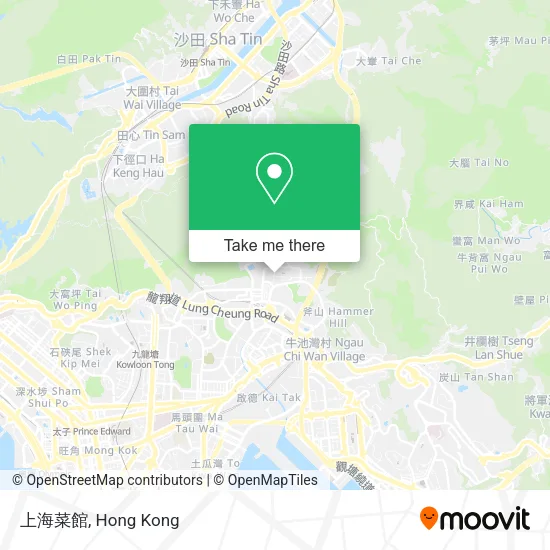上海菜館地圖