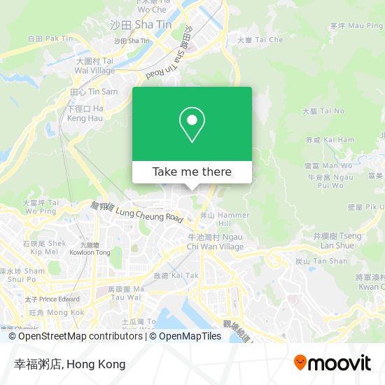 幸福粥店 map