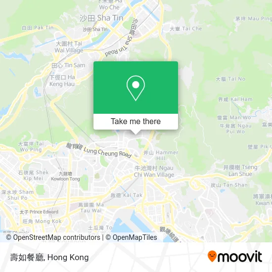 壽如餐廳 map