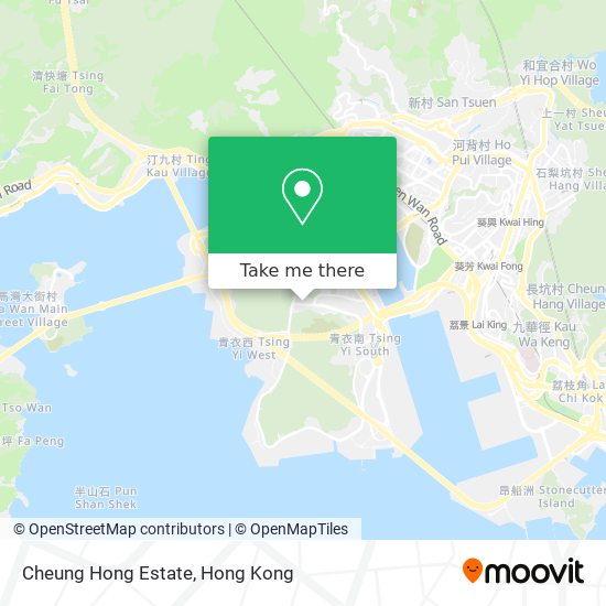 Cheung Hong Estate map