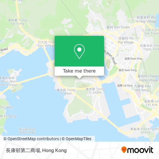 長康邨第二商場地圖