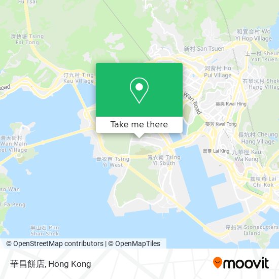 華昌餅店 map