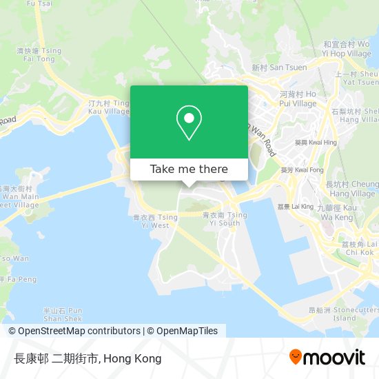 長康邨 二期街市 map