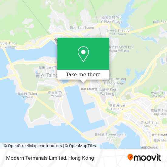 Modern Terminals Limited map