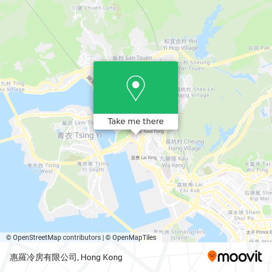 惠羅冷房有限公司 map