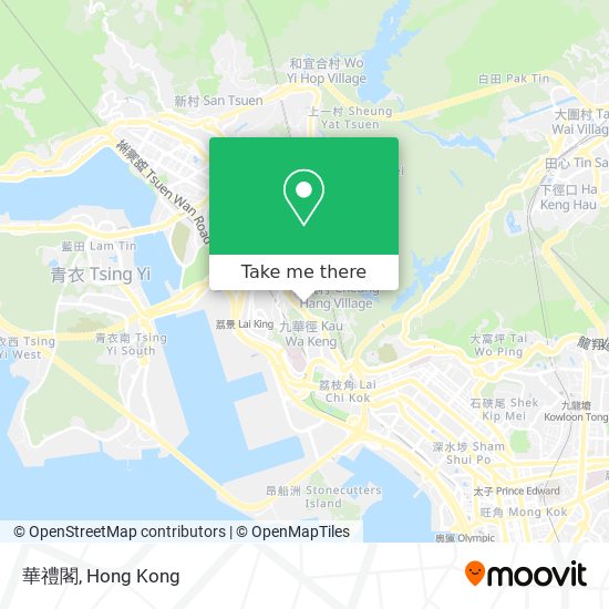 華禮閣 map
