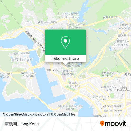 華義閣地圖
