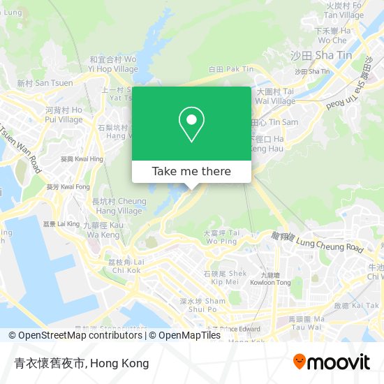 青衣懷舊夜市 map