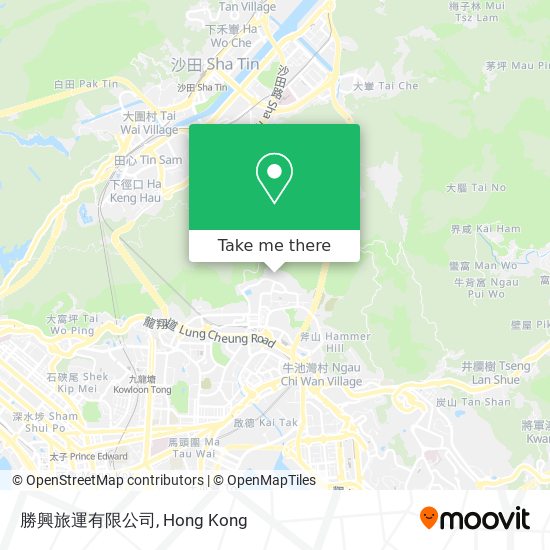 勝興旅運有限公司 map