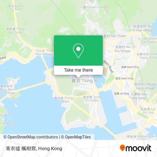青衣墟 楓樹窩 map