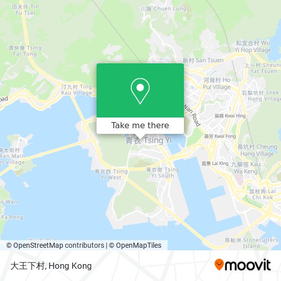 大王下村地圖