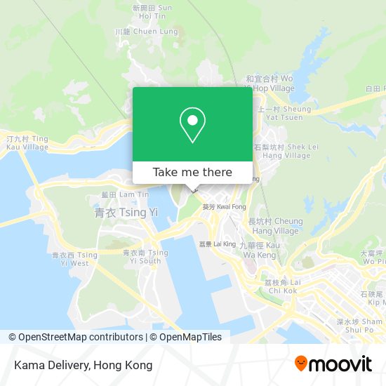 Kama Delivery地圖