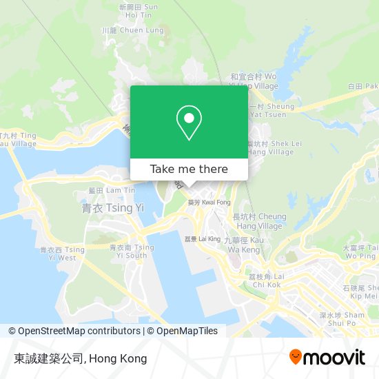 東誠建築公司 map