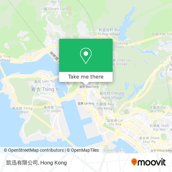凱迅有限公司 map