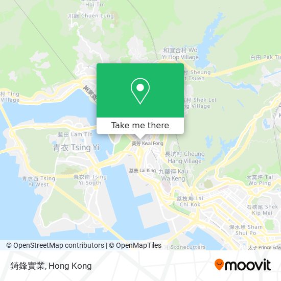 錡鋒實業 map