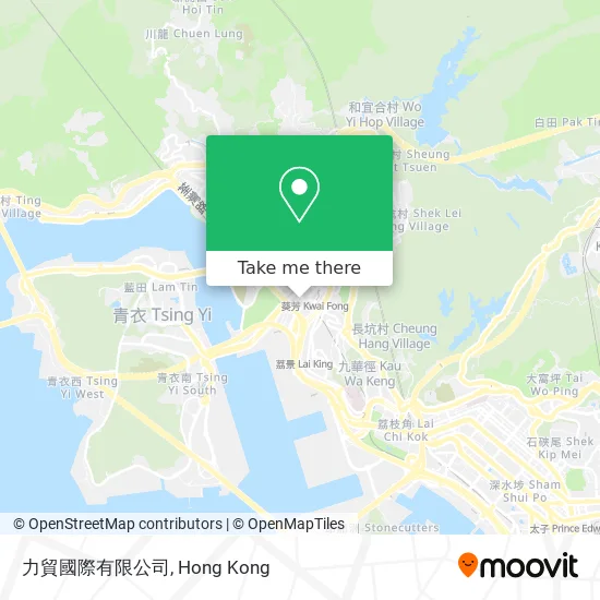 力貿國際有限公司地圖