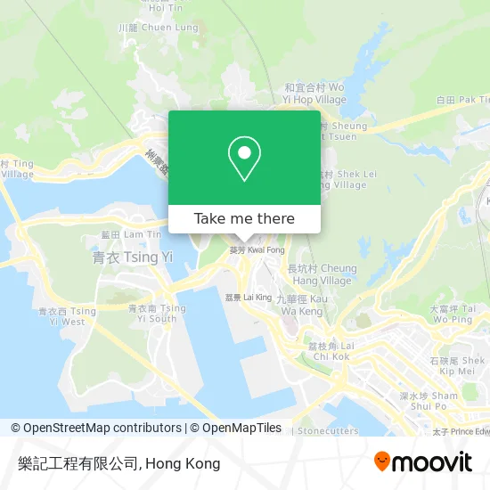 樂記工程有限公司 map