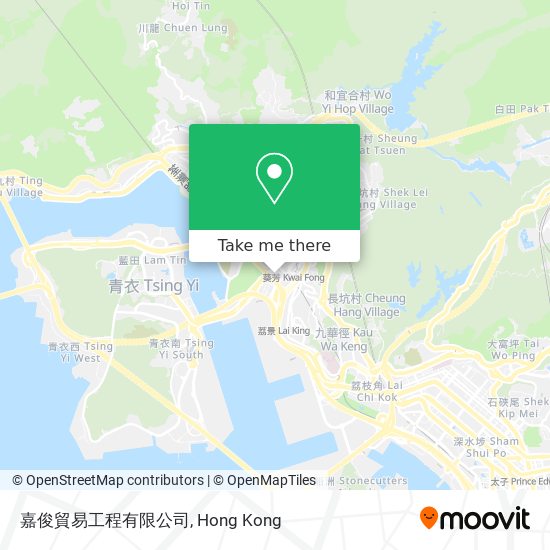 嘉俊貿易工程有限公司 map