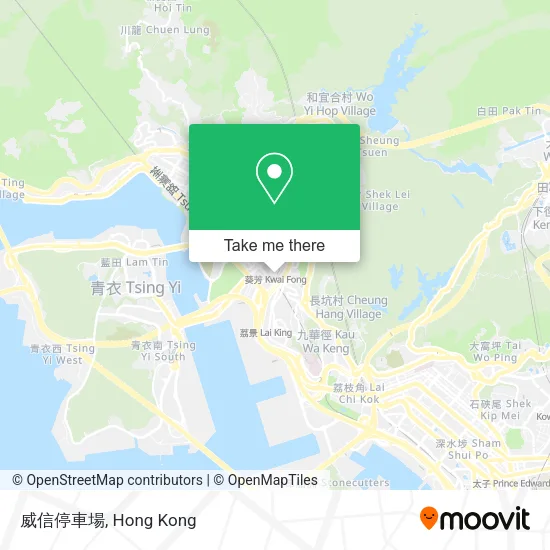 威信停車場地圖