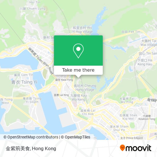 金紫荊美食地圖