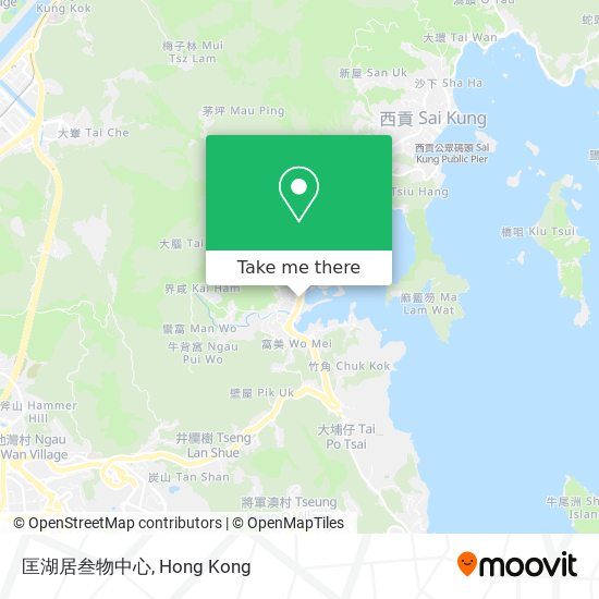 匡湖居叁物中心 map