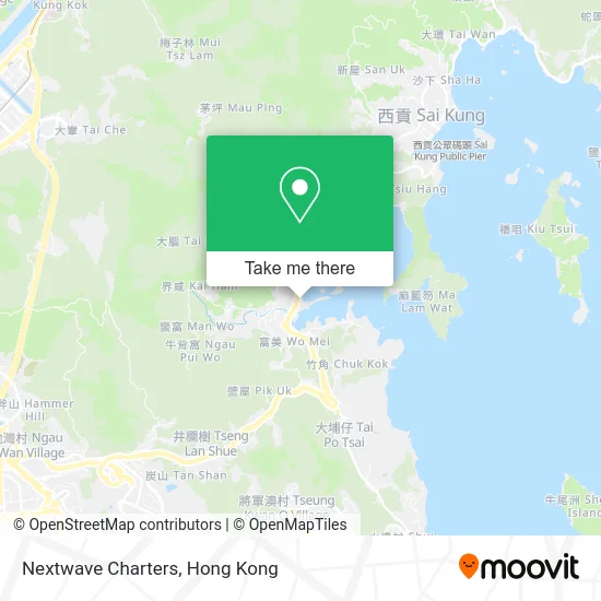 Nextwave Charters map
