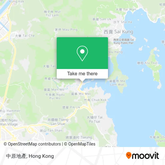 中原地產 map