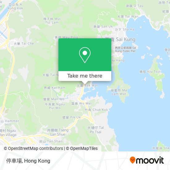 停車場 map