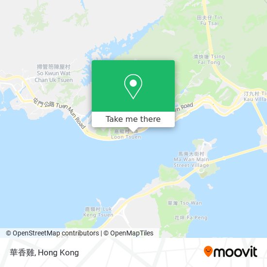 華香雞地圖