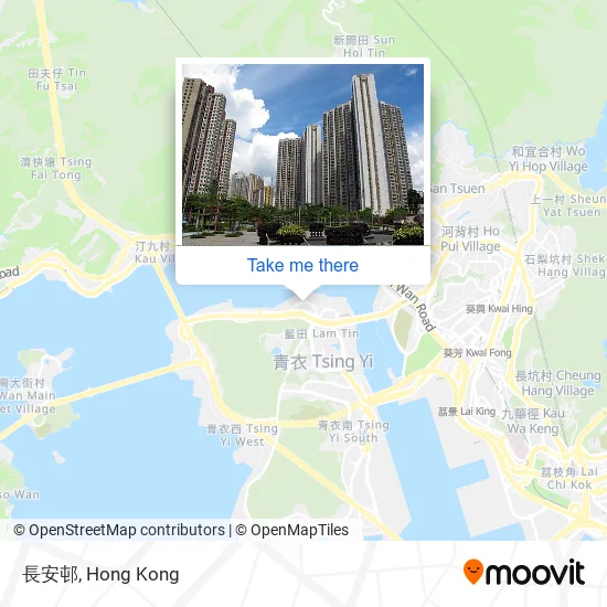 長安邨地圖