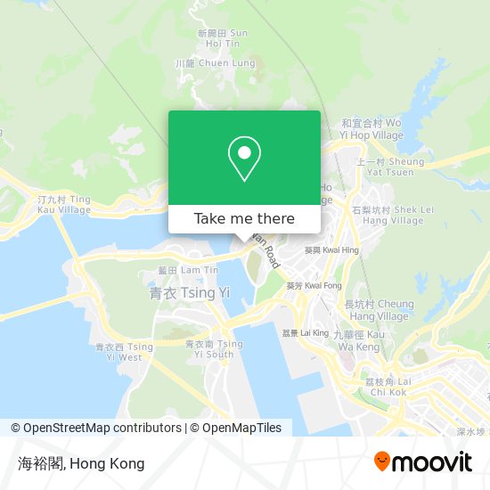 海裕閣 map