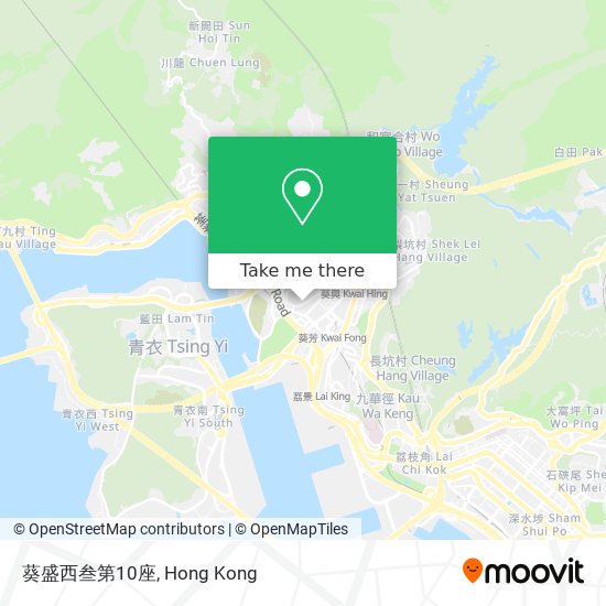 葵盛西叁第10座 map