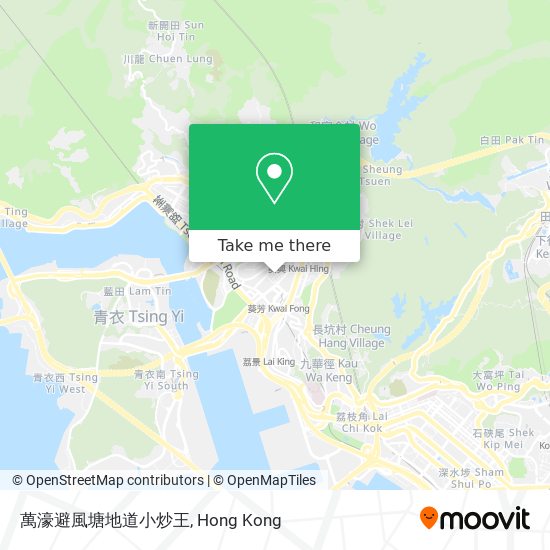 萬濠避風塘地道小炒王 map