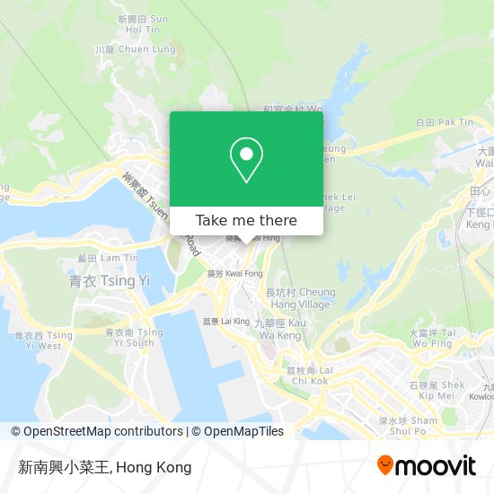 新南興小菜王 map