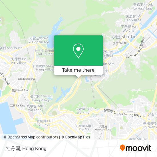 牡丹園 map