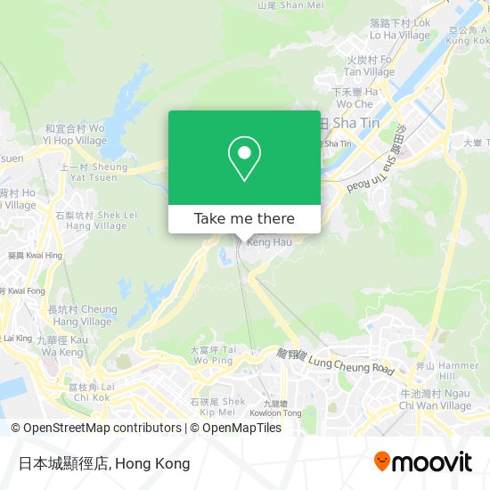 日本城顯徑店 map