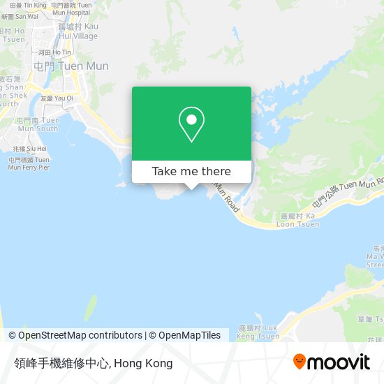 領峰手機維修中心 map