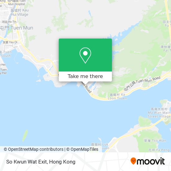 So Kwun Wat Exit map